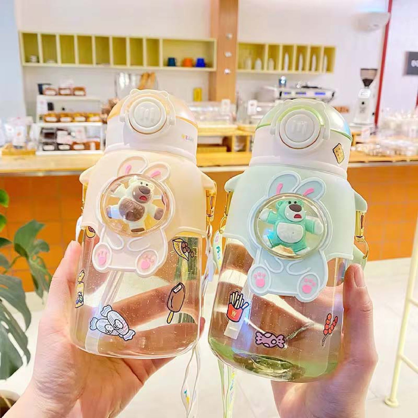 BABYDISE Kawaii Straw Bottle